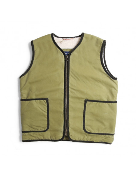Fleurs de Bagne Le Gilet Discipline Olive
