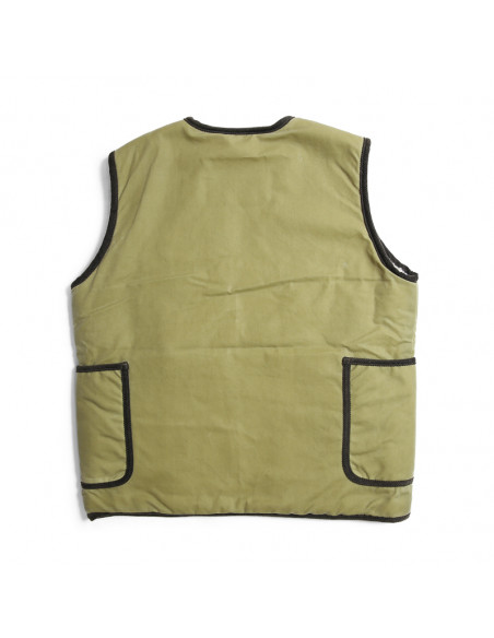 Fleurs de Bagne Le Gilet Discipline Olive