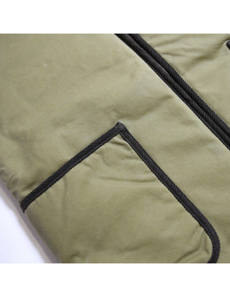 Fleurs de Bagne Le Gilet Discipline Olive