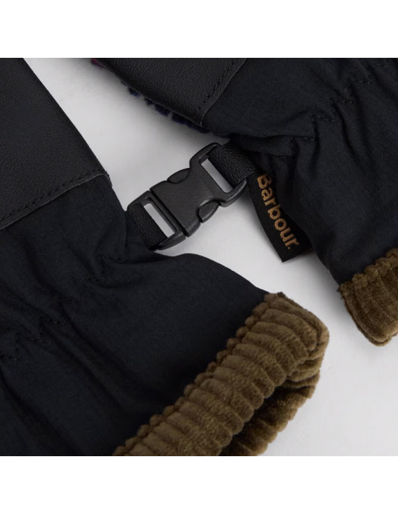 Barbour Field Tartan Fleece Gloves