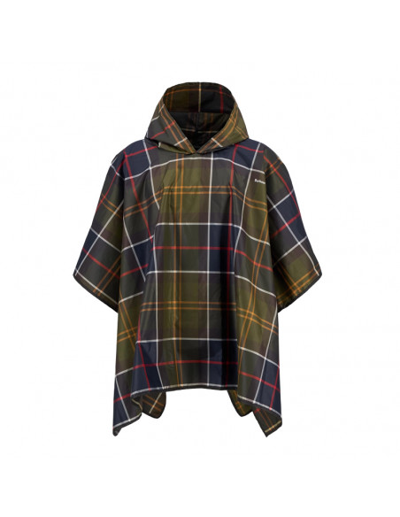 Barbour Tartan Showerproof Poncho