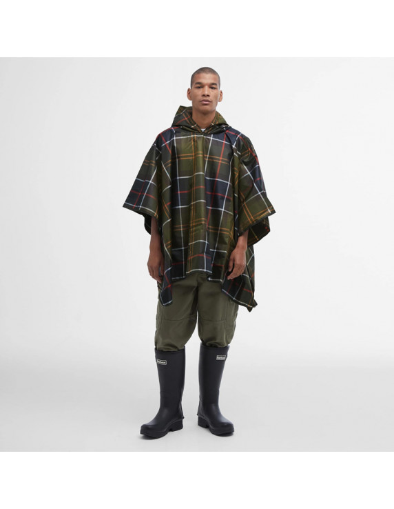 Barbour Tartan Showerproof Poncho Barbour Tartan Showerproof Poncho