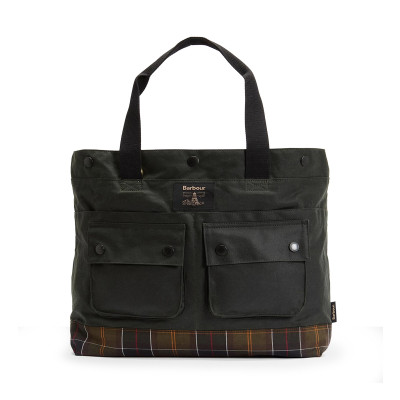 Barbour Field Wax Tote Bag