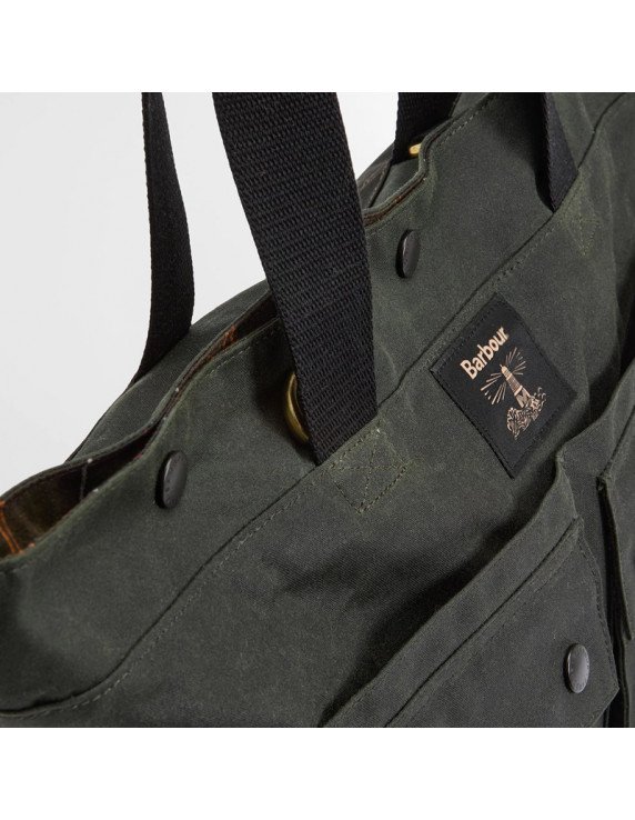Barbour Field Wax Tote Bag Barbour Field Wax Tote Bag
