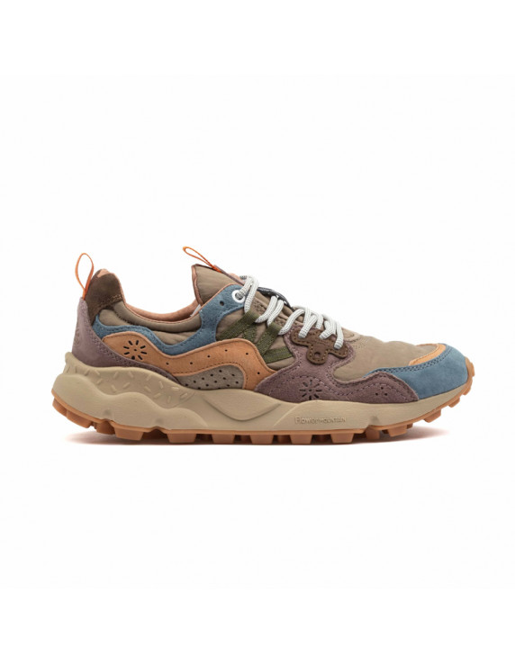 Flower Mountain Yamano 3 Petrol/ Grey/ Light Papaya