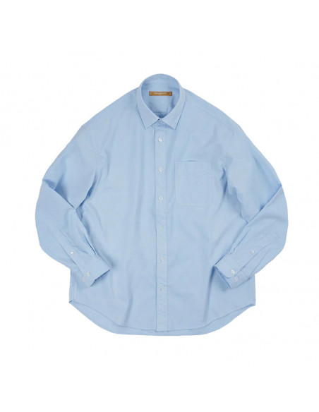 FRIZMWORKS Oxfort Oversized Shirt Blue
