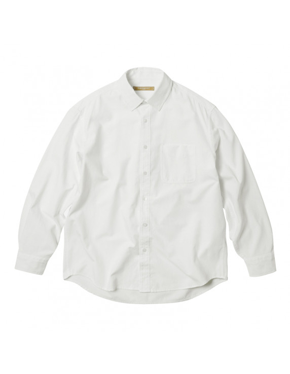 FRIZMWORKS Oxfort Oversized Shirt White