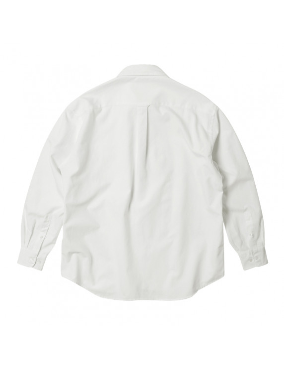 FRIZMWORKS Oxfort Oversized Shirt White