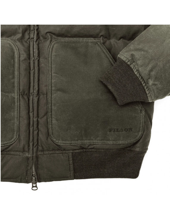 FILSON Down Bomber Jacket - Otter Green
