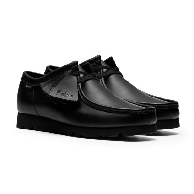 Clarks Wallabee GTX Black/Lea 2