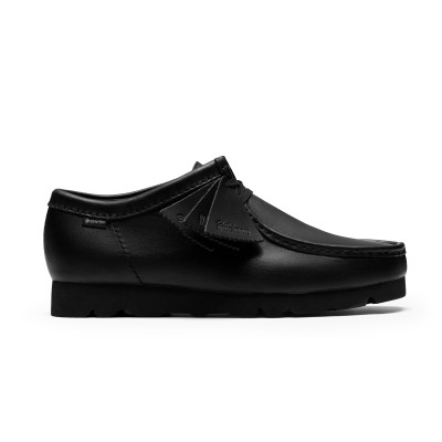 Clarks Wallabee GTX Black/Lea