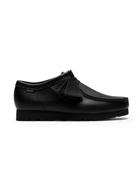 Clarks Wallabee GTX Black/Lea