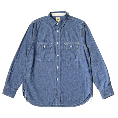 F.O.B F3494 Chambray Work...