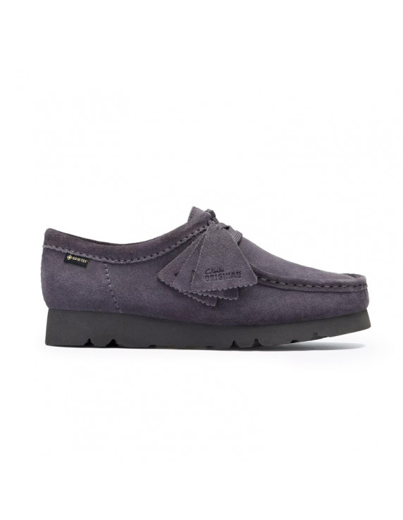 Clarks W Wallabee GTX Grey Purple