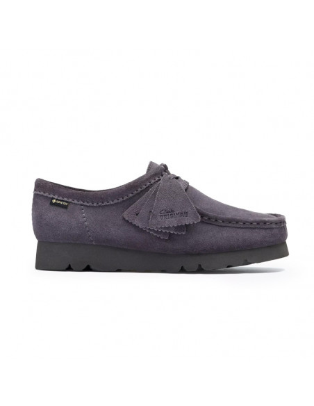 Clarks W Wallabee GTX Grey Purple