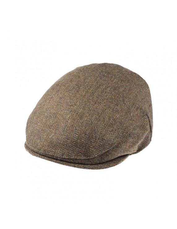 CHRISTYS Wool Balmoral Tweed Cap