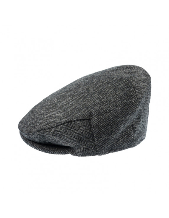 CHRISTYS Wool Balmoral Tweed Cap