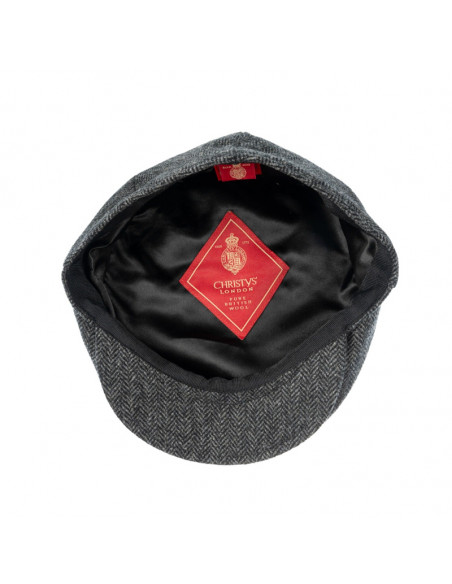 CHRISTYS Wool Balmoral Tweed Cap