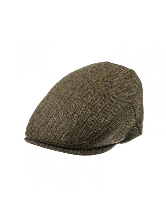 CHRISTYS Wool Balmoral Tweed Cap