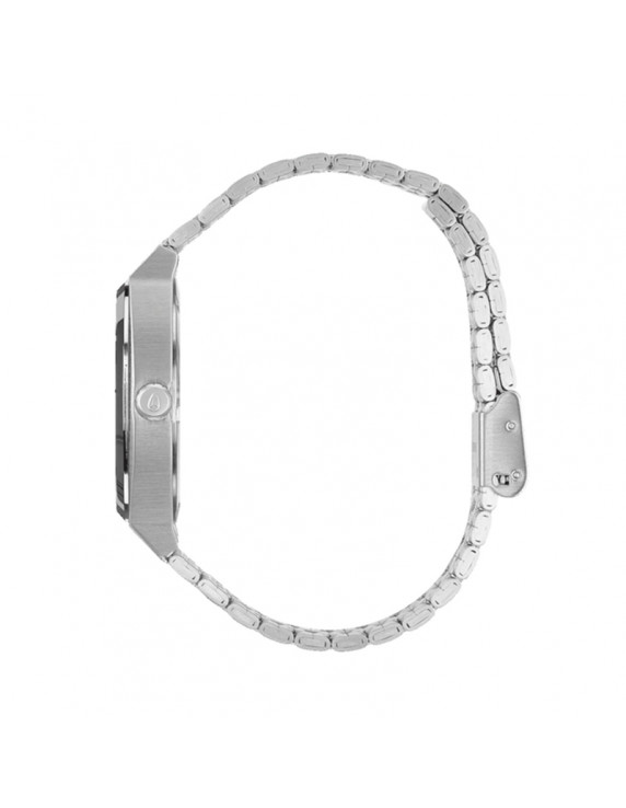 Nixon Time Teller Silver/Coral