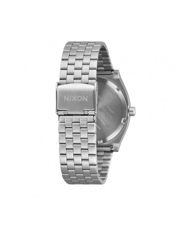 Nixon Time Teller Silver/Coral