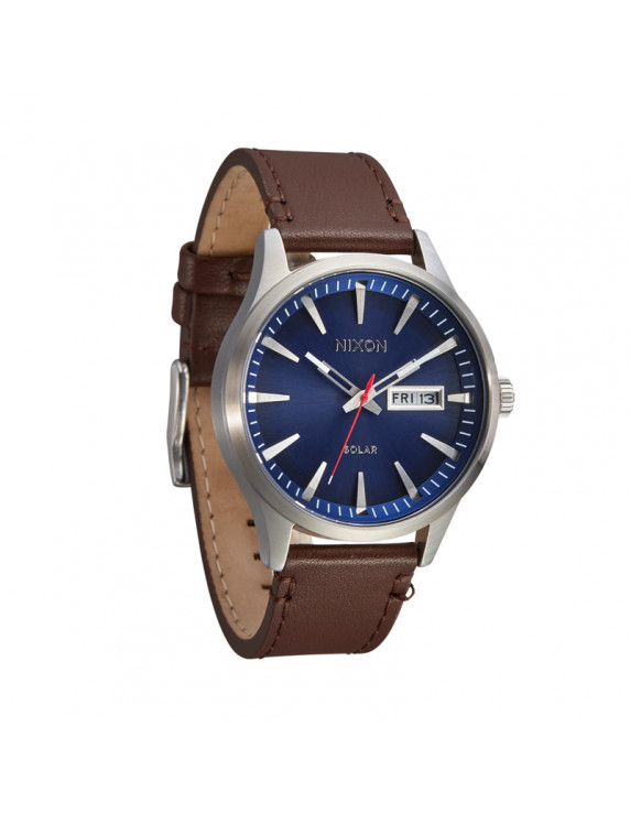 Nixon Sentry Solar Leather...