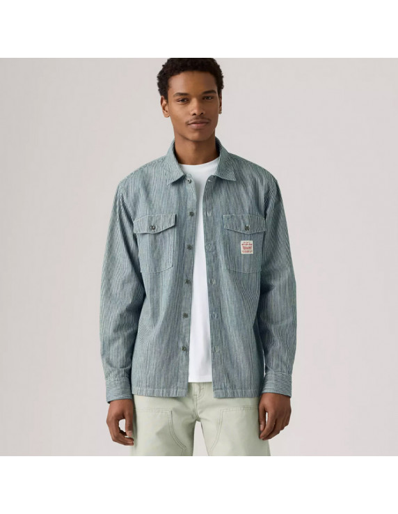 Levis Worker Shirt LS Washington Stripes