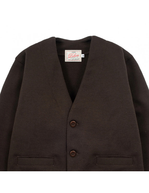 Dehen1920 Slouchy Cardigan - Brown