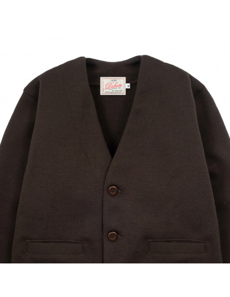 Dehen1920 Slouchy Cardigan - Brown
