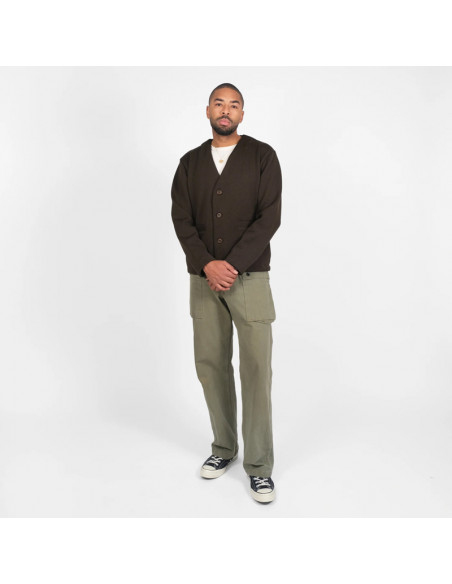 Dehen1920 Slouchy Cardigan - Brown