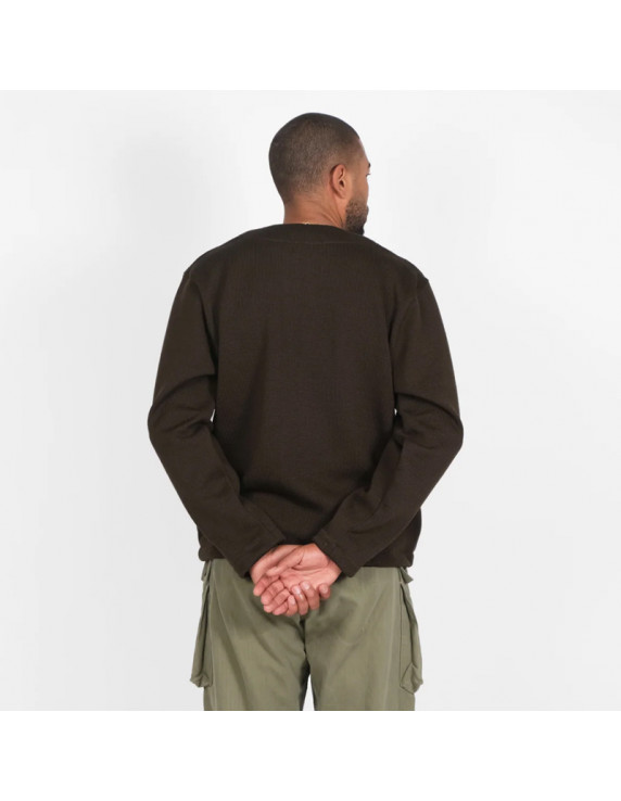 Dehen1920 Slouchy Cardigan - Brown