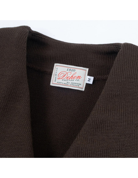 Dehen1920 Slouchy Cardigan - Brown