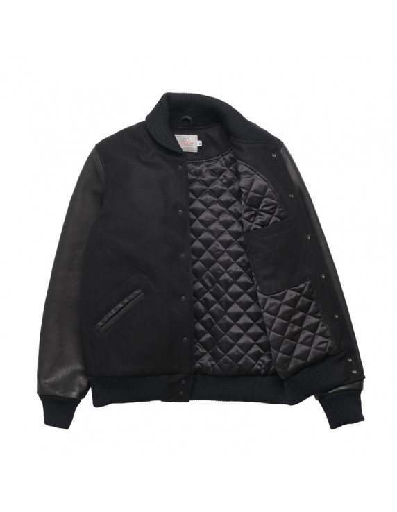 Dehen1920 Varsity Jacket - Black