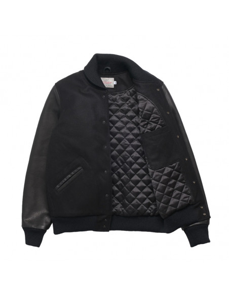 Dehen1920 Varsity Jacket - Black
