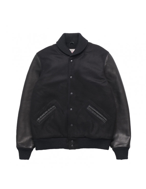 Dehen1920 Varsity Jacket - Black