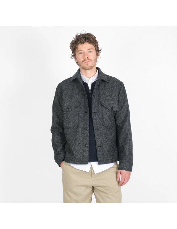 Dehen1920 Skyline Overshirt - Granite