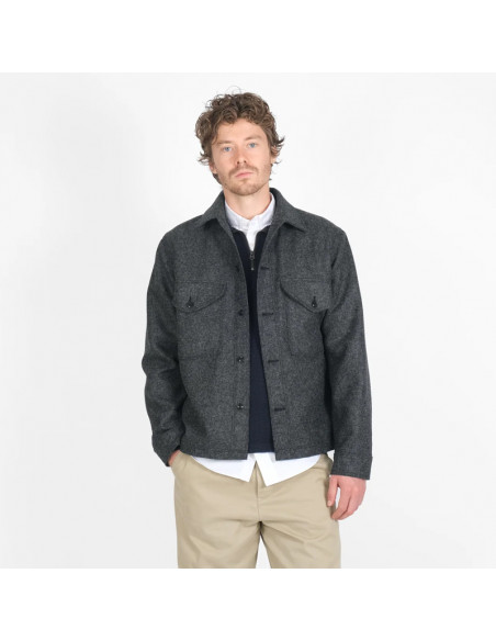 Dehen1920 Skyline Overshirt - Granite