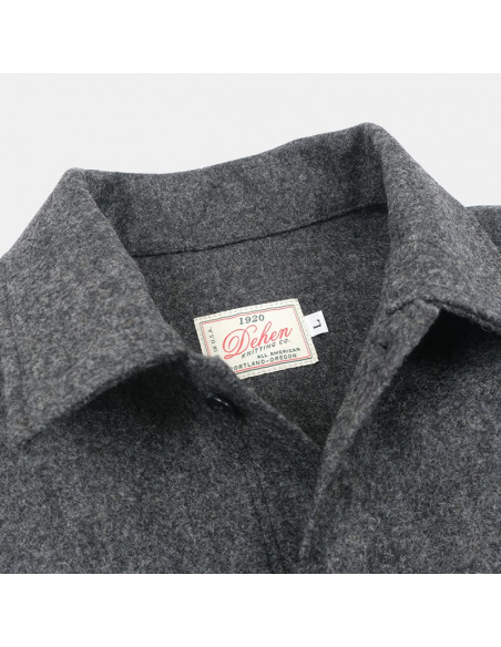 Dehen1920 Skyline Overshirt - Granite
