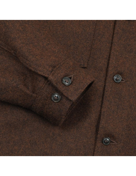 Dehen1920 Skyline Overshirt - Red Oak