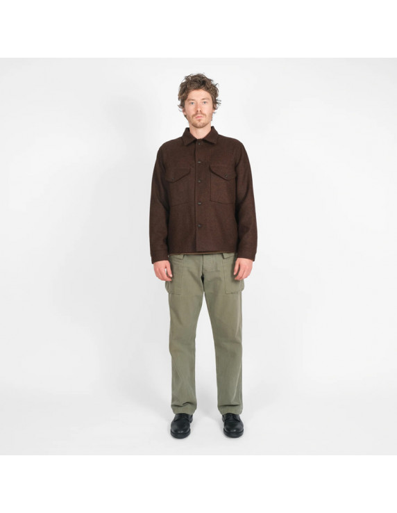 Dehen1920 Skyline Overshirt - Red Oak