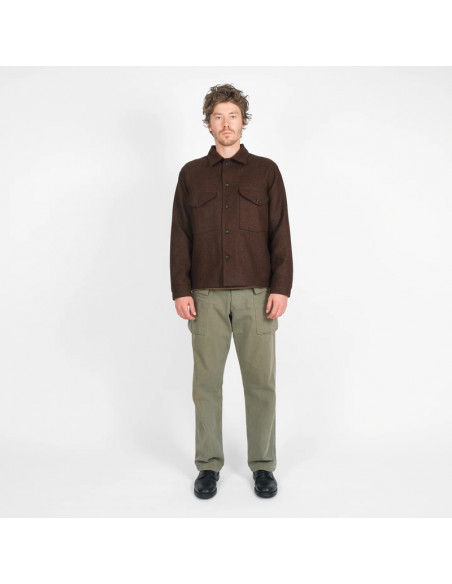 Dehen1920 Skyline Overshirt - Red Oak