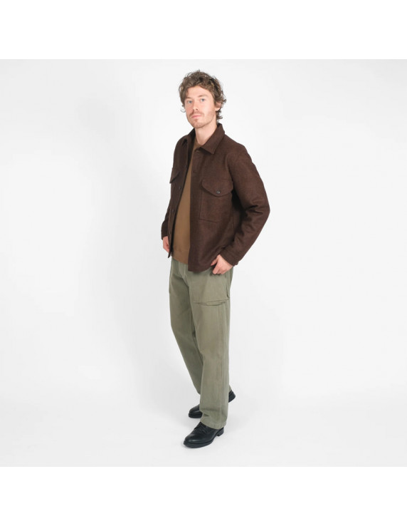 Dehen1920 Skyline Overshirt - Red Oak