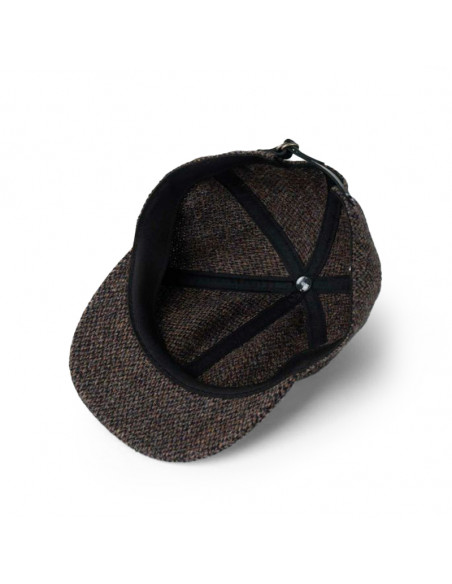 HIGHER Harris Tweed Oatmeal Cap