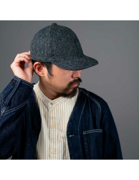 HIGHER Harris Tweed Oatmeal Cap