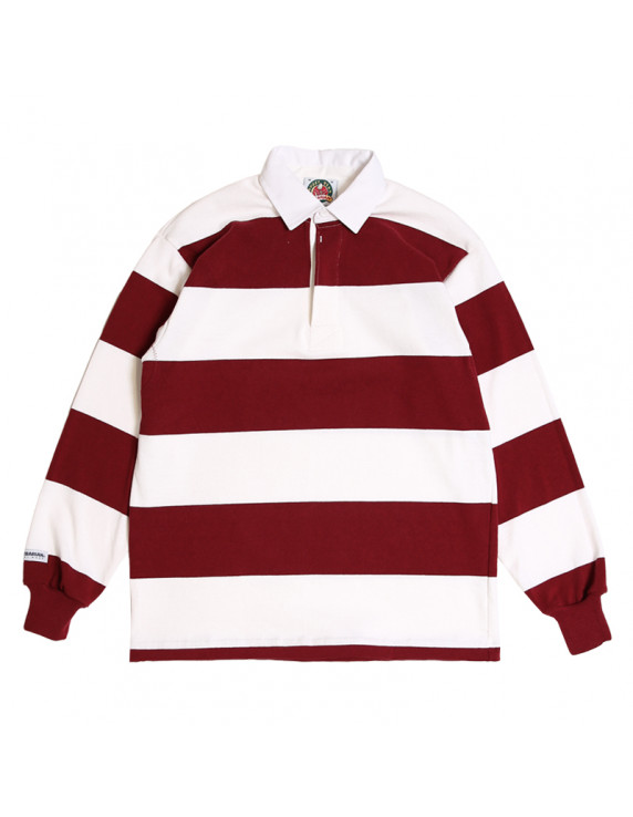 BARBARIAN Rugby Jersey White/Maroon
