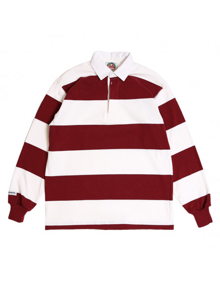 BARBARIAN Rugby Jersey White/Maroon