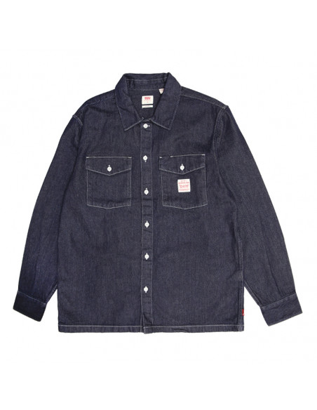 Levis Worker Shirt LS Rinse