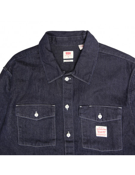 Levis Worker Shirt LS Rinse