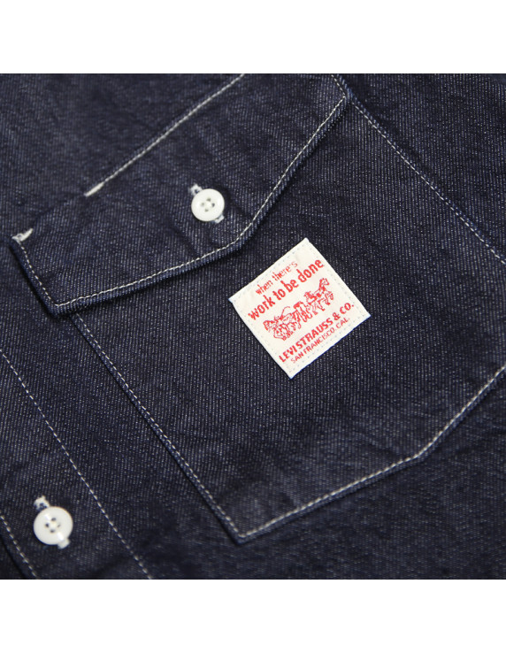 Levis Worker Shirt LS Rinse