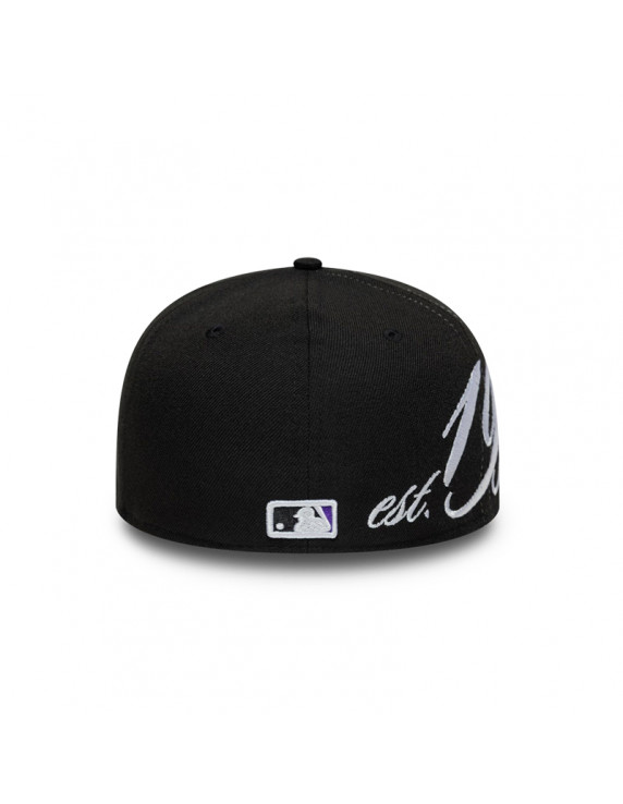 New Era 59Fifty LP Script Rockies